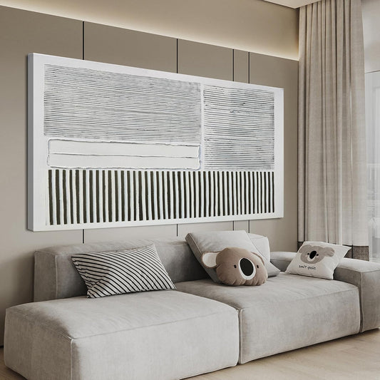 Canvas Wall Art Decor Oversize Canvas Wall Art For Living Room Black and White Wall Art Decor Artwork for Walls Modern Abstract Wall Art Prints Large Art Work For Walls Home Office Wall Decor 39" x 78"