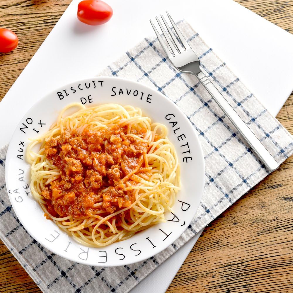 Fiaze 40-Piece Flatware Set, Stainless Steel, Service for 8