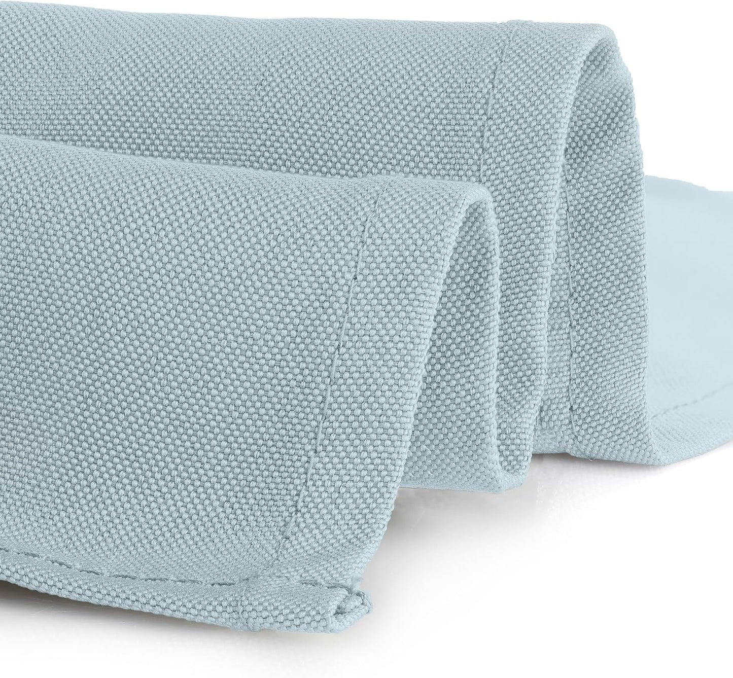 Gee Di Moda Rectangle Tablecloth - 70 x 120 Inch Baby Blue Table Cloth for 6 or 8 Foot Rectangle Table - Heavy Duty Washable Fabric - for Buffet Table, Holiday Party, Dinner, Wedding & Baby Shower