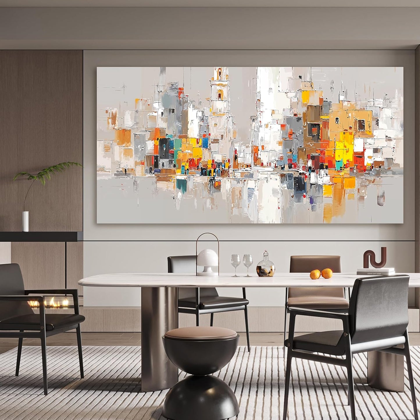 Abstract Canvas Wall Art Decor Oversized Wall Art for Living Room Large Colorful Wall Art Prints Artwork for Walls Modern Abstract Art Abstract Canvas Art Wall Decor Bedroom Office Decorations 29"X58"