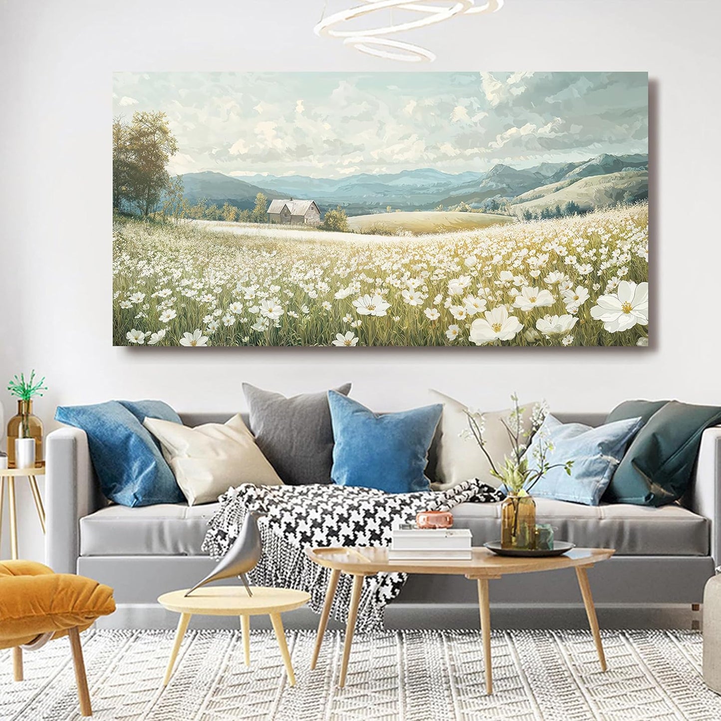Large Canvas Wall Art Decor Wall Art Pictures for Living Room Canvas Art Wall Decor Nature Oversized Wall Art Prints Vintage Landscape Wall Art Decor Artwork for Walls Home Office Decor 29" X 58"