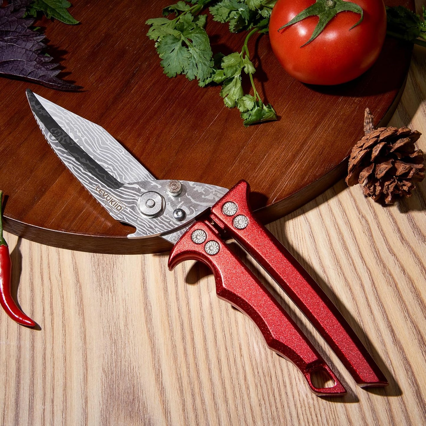 Heavy Duty Poultry Shears.Kitchen Scissors, 420J2 Stainless Steel Detachable Scissors – Ideal for Kitchen Poultry Prep : Thanksgiving Turkey, Chicken & Meat Cutting/wine