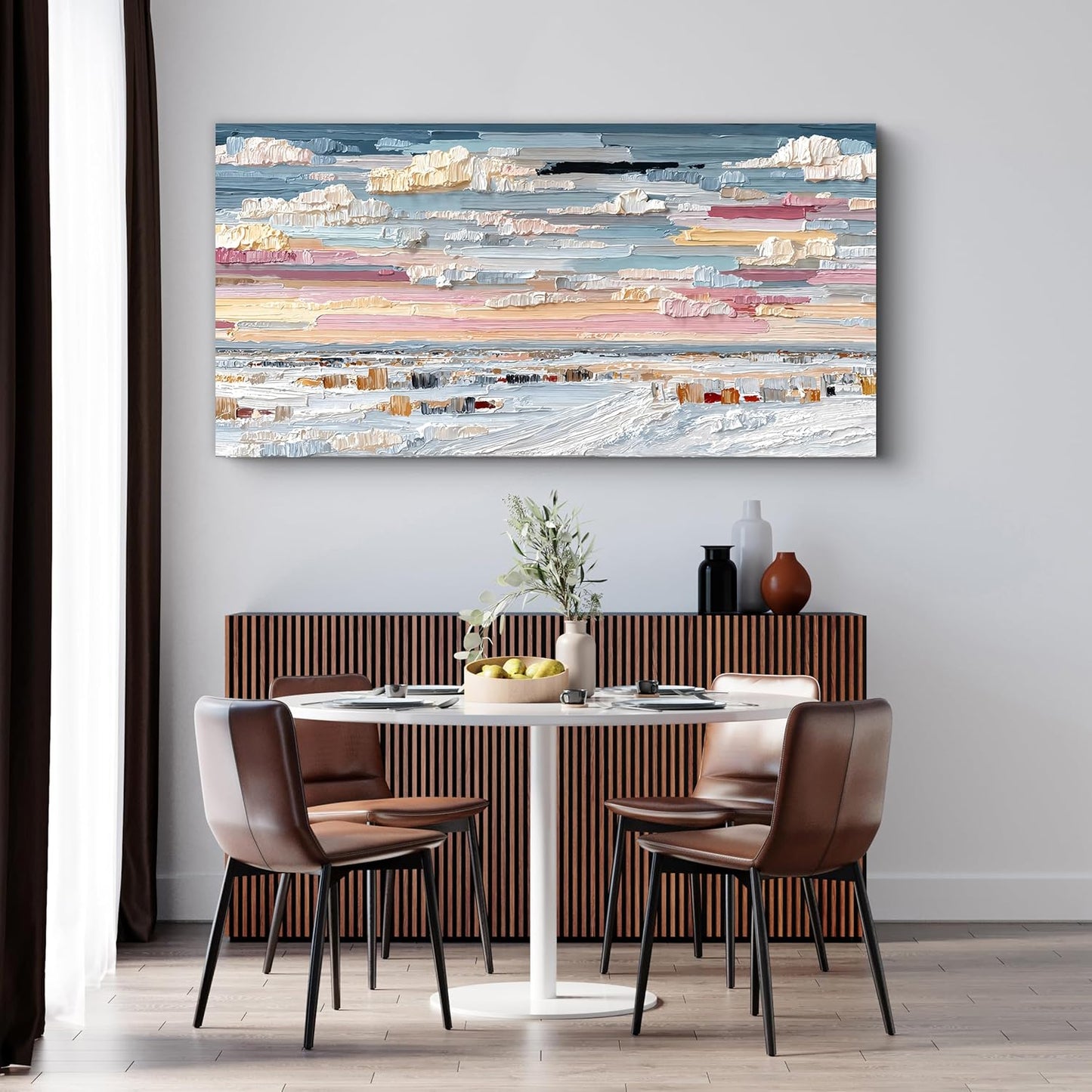 Abstract Canvas Art Wall Decor Wall Pictures For Living Room Canvas Wall Art Decor Colorful Abstract Wall Art Prints Modern Landscape Wall Art Decor Art Work for Walls Bedroom Office Decor 20" X 40"