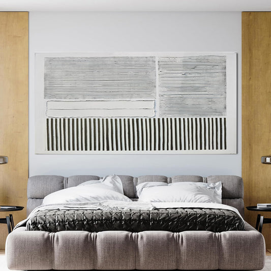 Canvas Wall Art Decor Oversize Canvas Wall Art For Living Room Black and White Wall Art Decor Artwork for Walls Modern Abstract Wall Art Prints Large Art Work For Walls Home Office Wall Decor 39" x 78"