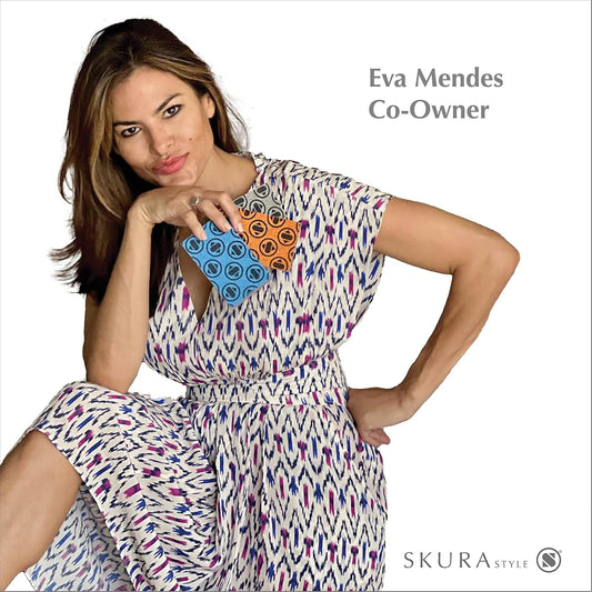 Skura Style Smart 4 Pack Odor Free Non-Scratch Scrub Pads for Sink, Counters, Surfaces, Pots, Pans, Dishwashing with Color-Fade Change Indicator