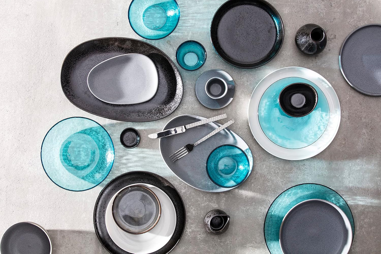 Fortessa Los Cabos Glass Drinkware Collection, 10 Ounce Tumbler (Set of 4), Clear