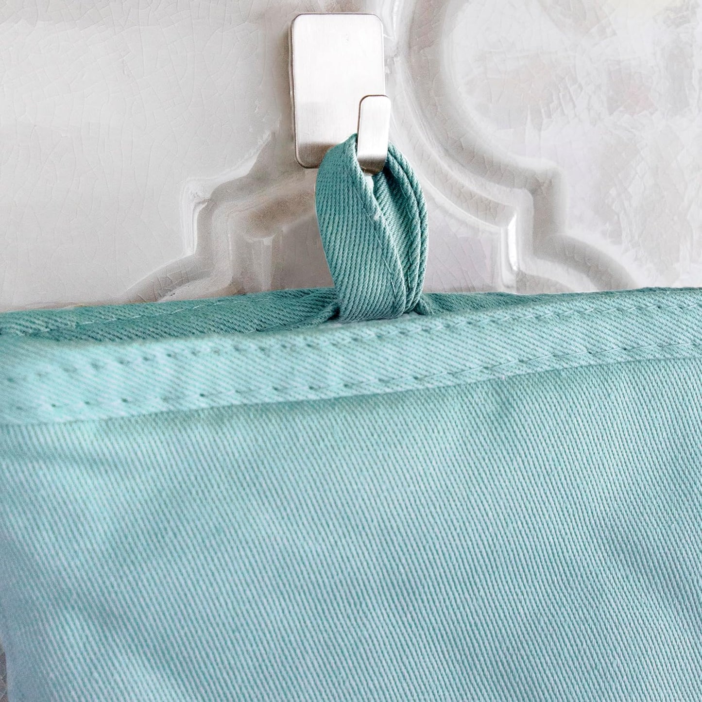 All-Clad Silicone Oven Mitts: Heat Resistant up to 500 Degrees - 100% Cotton & Silicone, 14"x7" Oven Mitt for Kitchen and Barbeque, 2-Pack, Rainfall