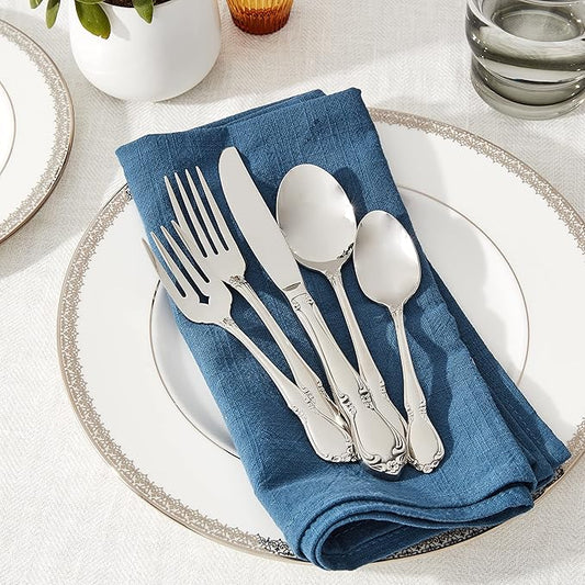 Oneida 2610005BA Chateau 5 Piece Fine Flatware Place Setting, Service For 1