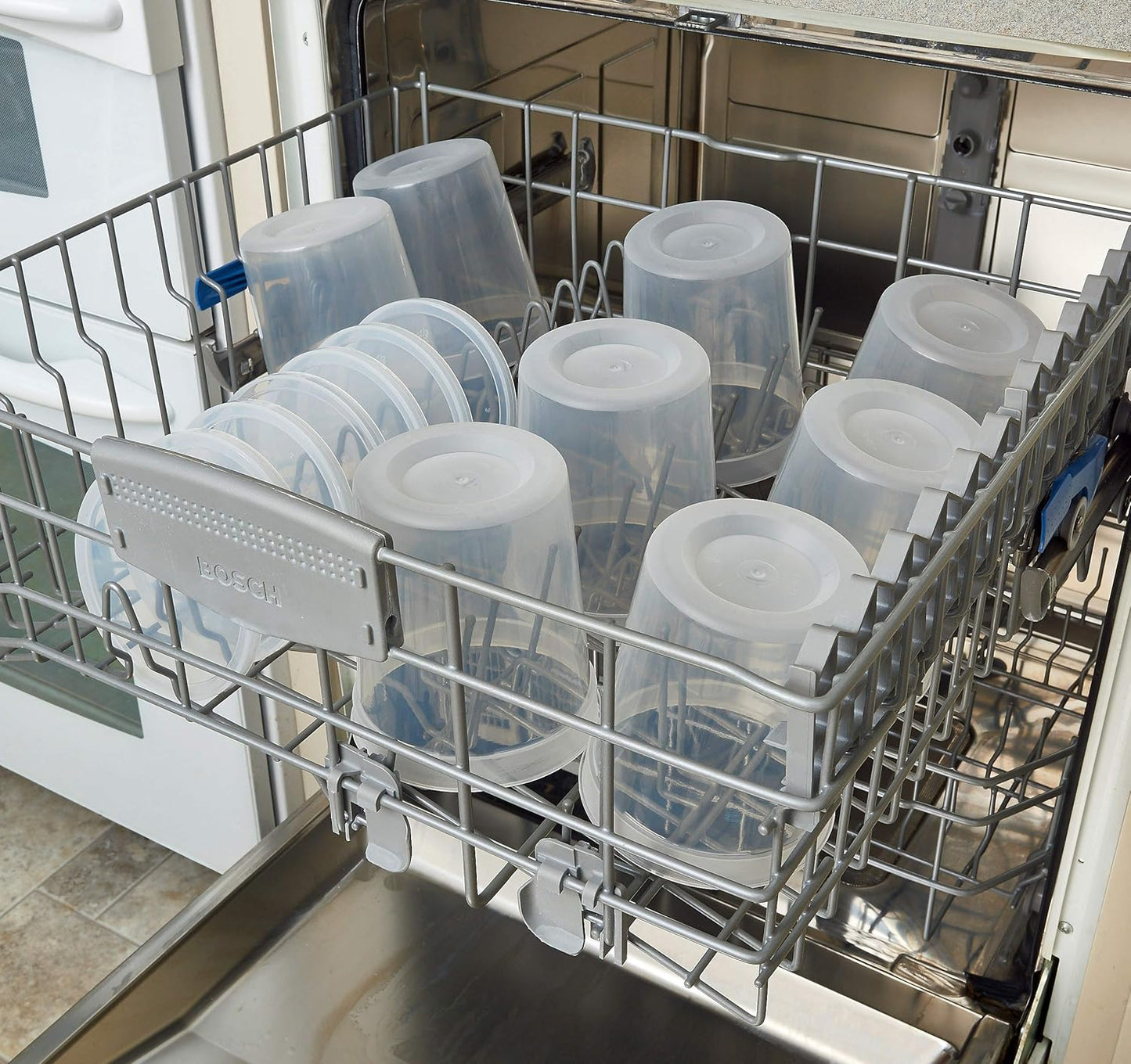 DuraHome Deli Containers with Lids for Food Storage Leakproof - 60 Sets BPA-Free Plastic Microwaveable Clear Food Storage Container Premium Quality, Freezer & Dishwasher Safe (16 oz & 32 oz - Bulk)