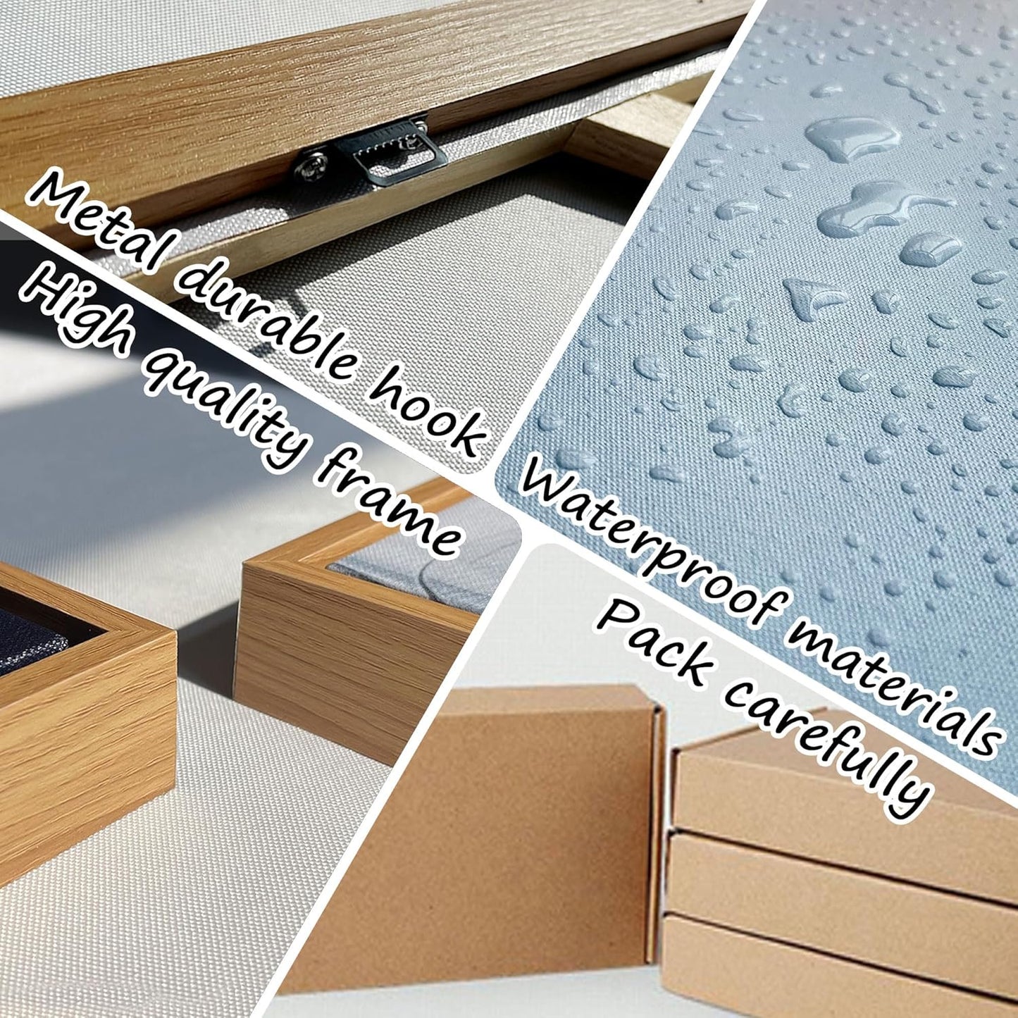 XLSJERST Large Framed Wall Art - Paintings Wall Decor Abstract Canvas Wall Art Artwork for Bedroom Huge Wall Pictures for Living Room Bedroom 40x20 Inches