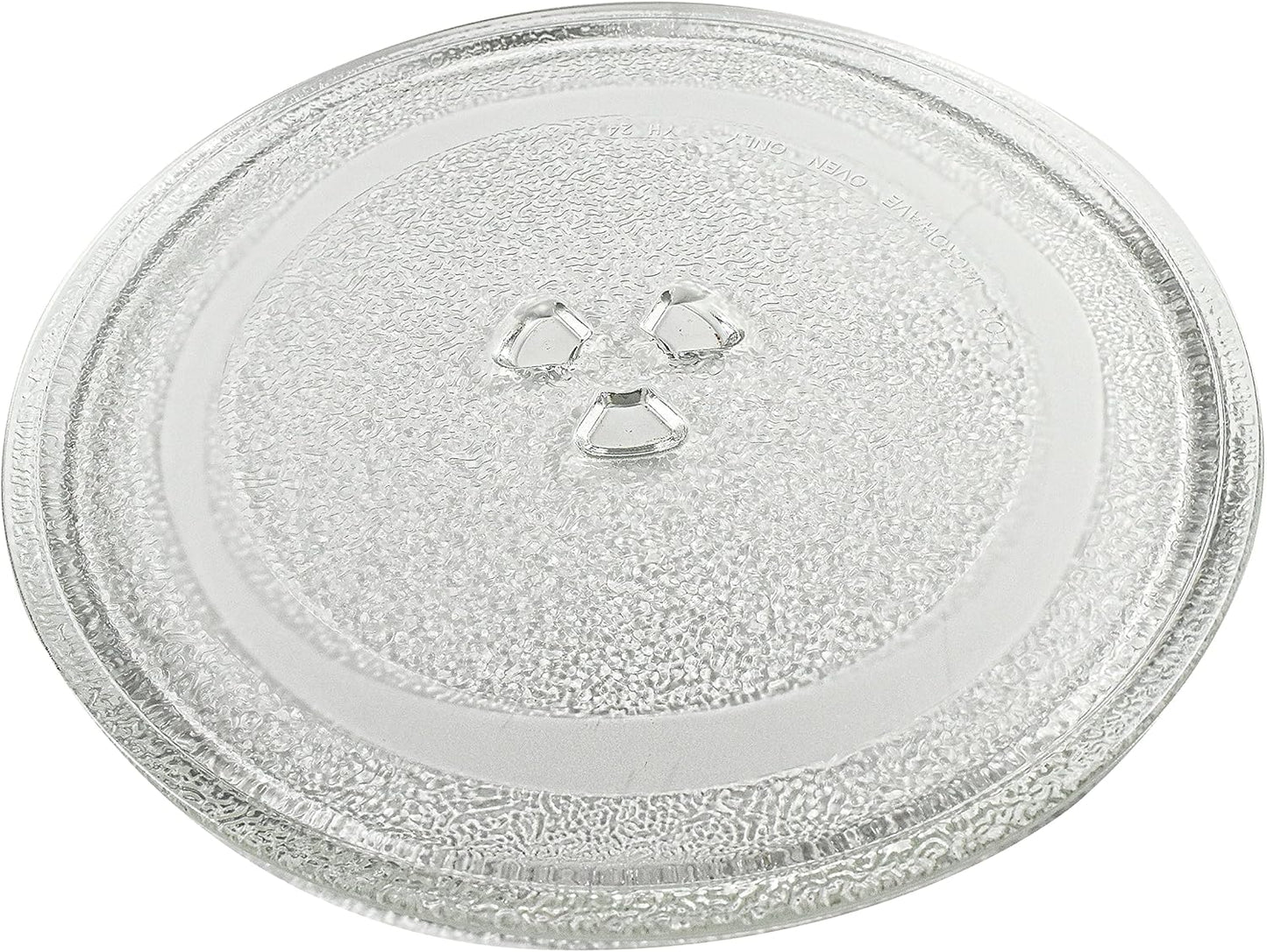 HQRP 9.6" Glass Turntable Tray for Microwave Oven Cooking Plate, 9.6 inch