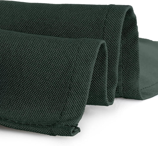 Gee Di Moda Rectangle Tablecloth - 70 x 120 Inch Hunter Green Table Cloth for 6 or 8 Foot Rectangle Table - Heavy Duty Washable Fabric - for Buffet Table, Holiday Party, Dinner, Wedding & Baby Shower
