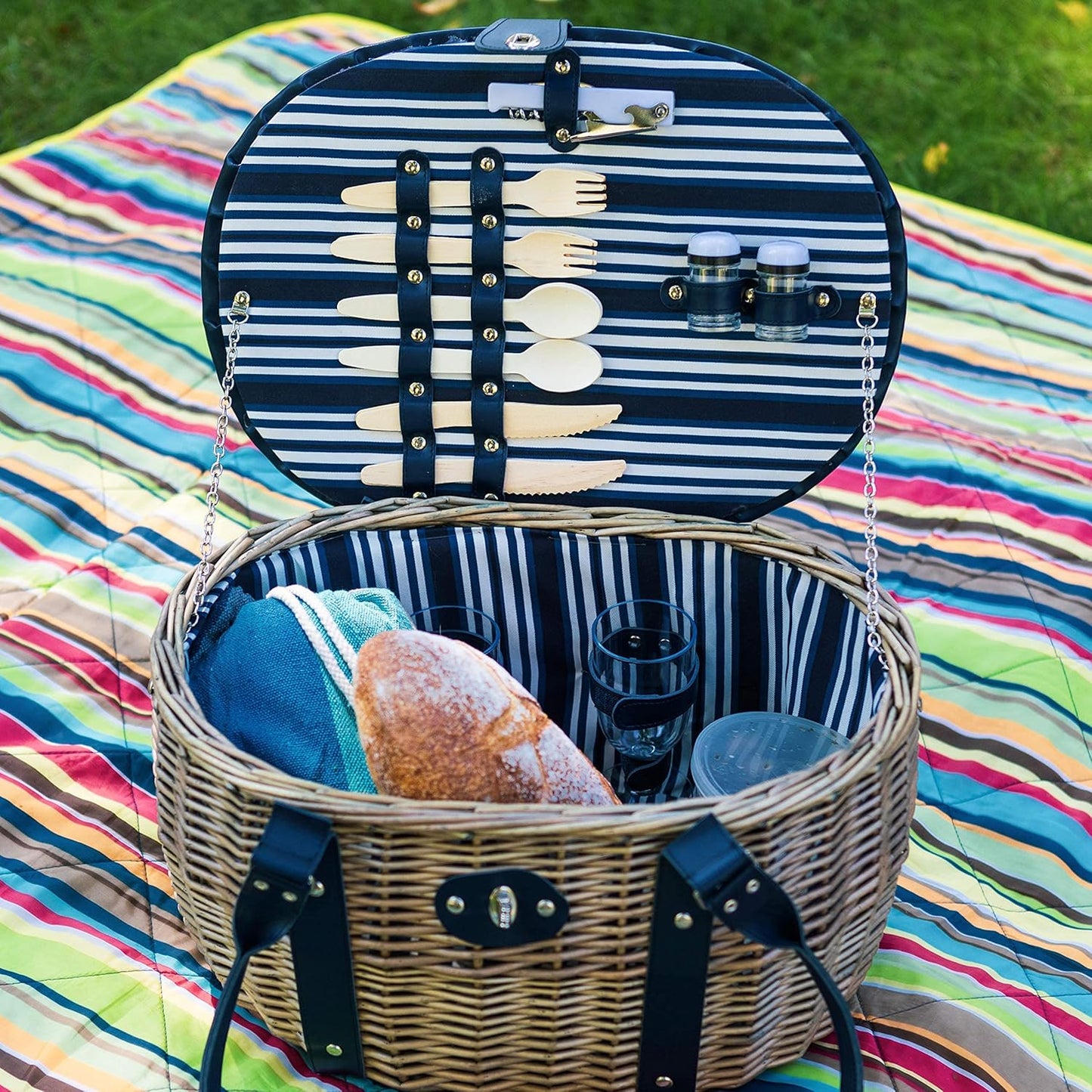 Disposable Wooden Cutlery Set - 100% Home Compostable - 200 Mix (80 Forks, 80 Spoons and 40 Knives) 6.5", Bamboo Utensils Alternative, Eco-Friendly, Organic, Sustainable and Carbon Neutral Certified