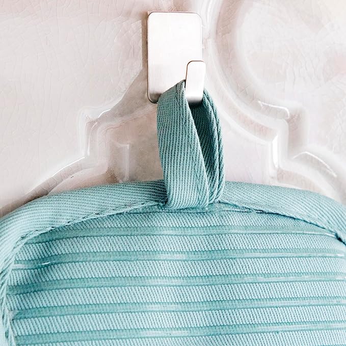 All-Clad Premium Pot Holder & Hot Pad: Heat Resistant to 500 Degrees - 100% Cotton, 10"x6.25" Hot Pad for Kitchen and Barbeque, 4-Pack, Rainfall