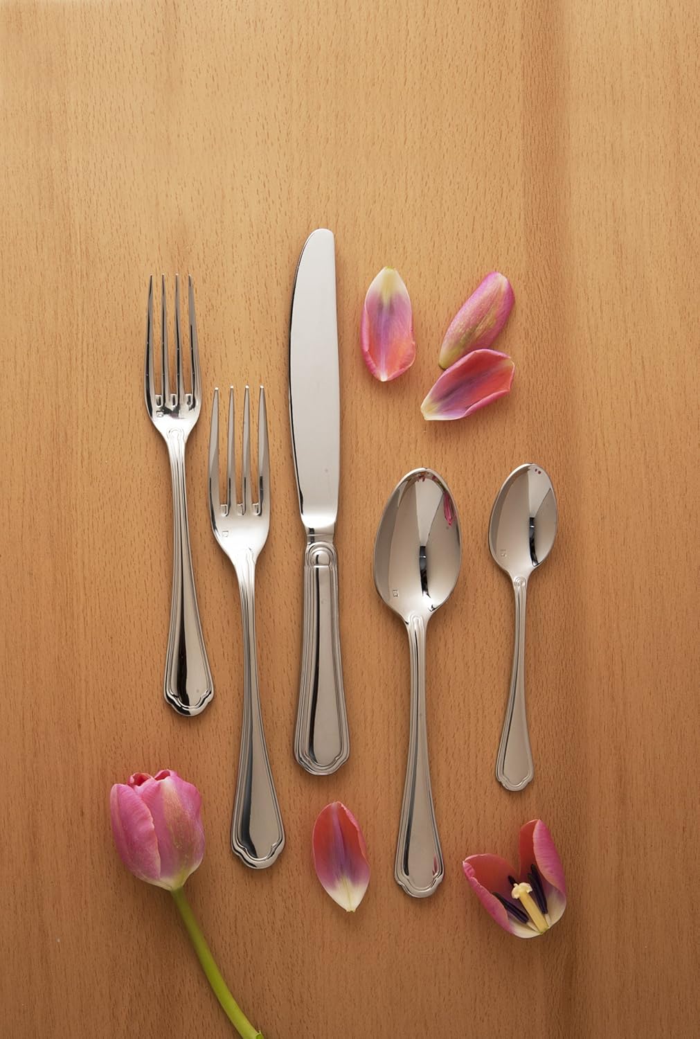 Fortessa Medici 18/10 Stainless Steel Flatware Table Spoon, Set of 12