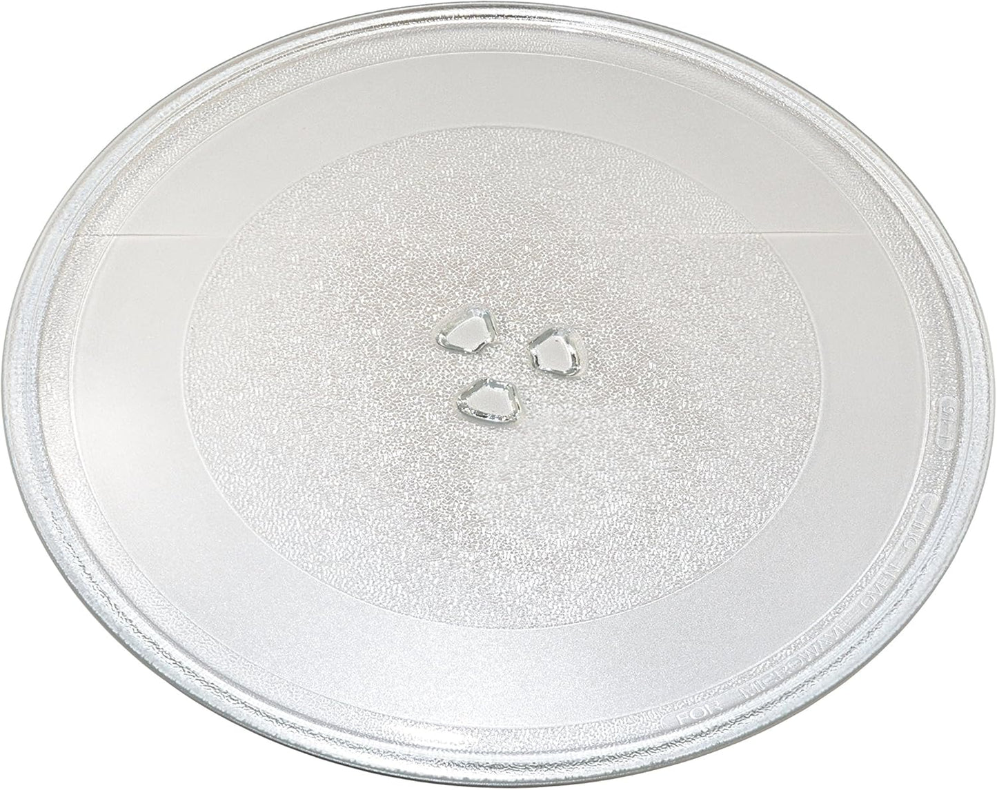 HQRP 12.75" Glass Turntable Tray for Microwave Oven Cooking Plate, 12.75 inch