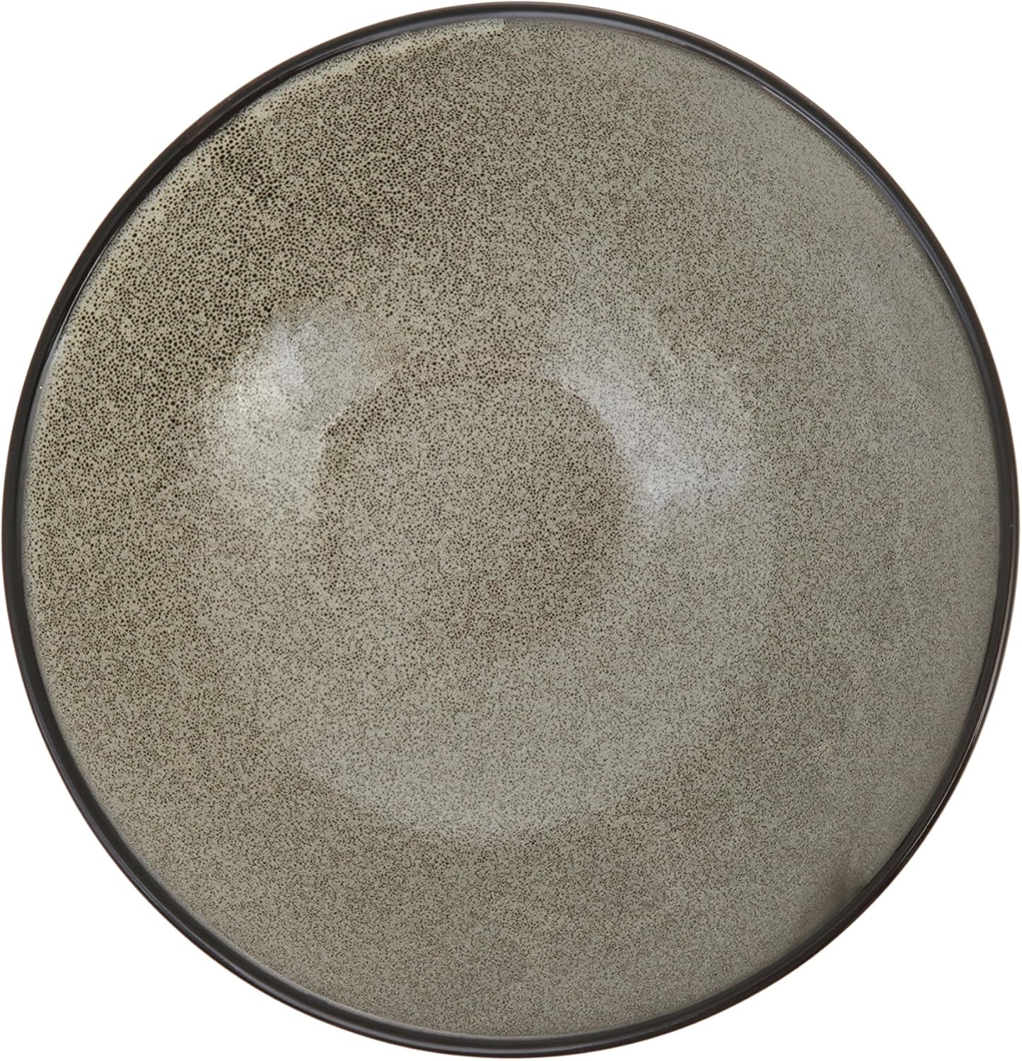 Fortessa D&V Ston Porcelain Dinnerware Tilt Bowl, 8.5-Inch, Set of 3, Mist