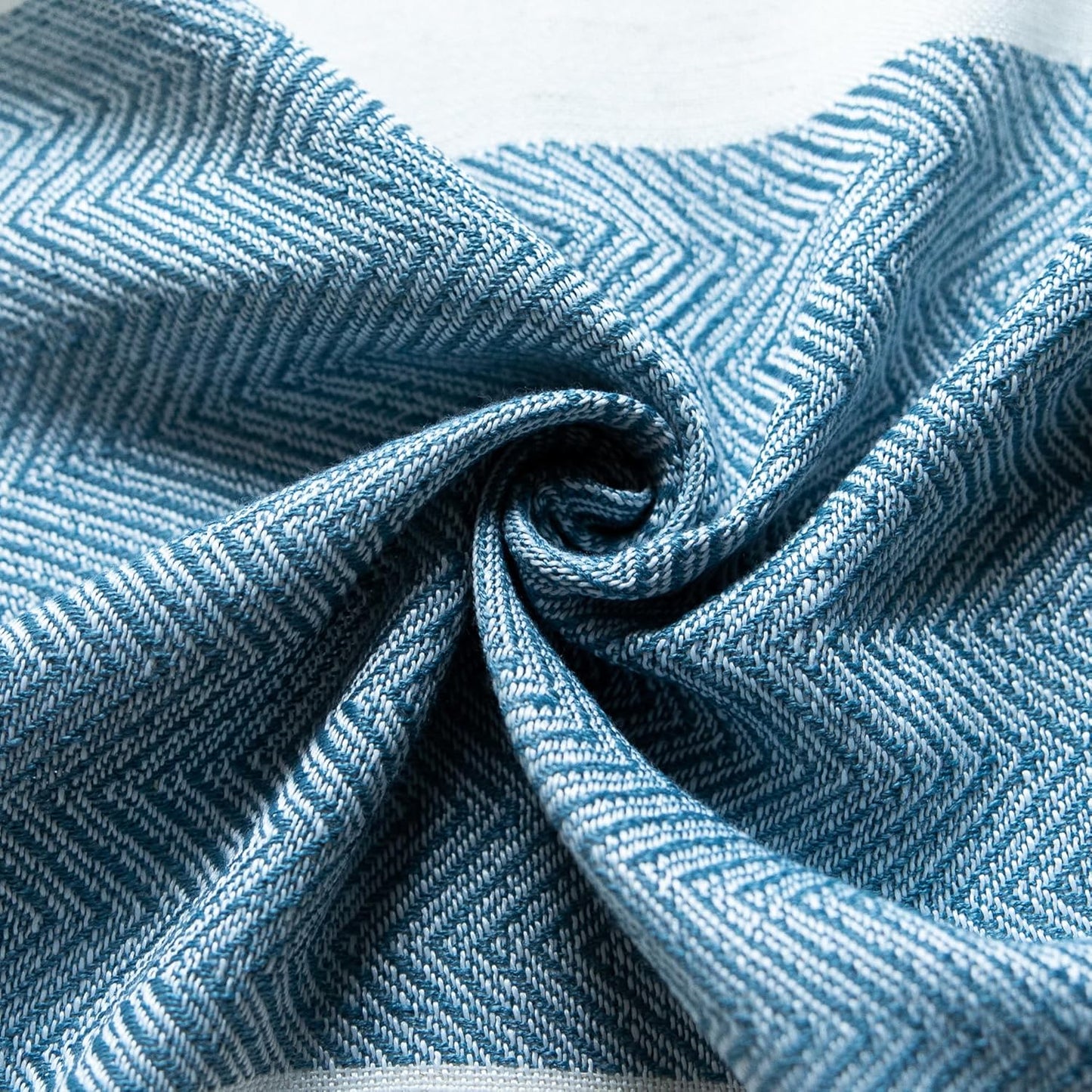 Oubonun Cotton Linen Square Tablecloth - Wrinkle Resistant & Waterproof - Machine Washable Table Cloth with Tassels for Kitchen & Dining, 55''x55'', 4 Seats