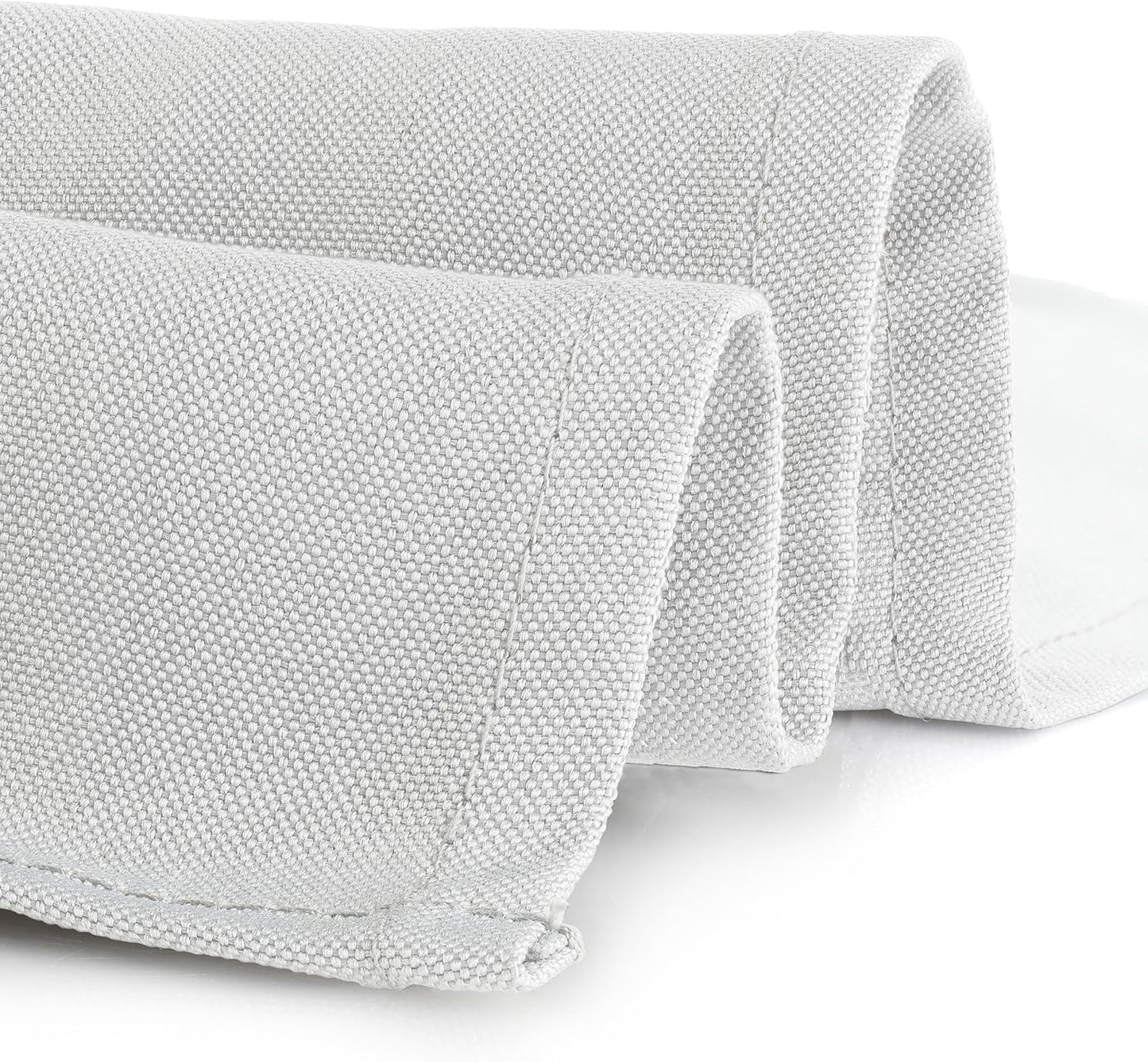 Gee Di Moda Rectangle Tablecloth - 60 x 102 Inch White Table Cloth for 6 Foot Rectangle Table - Heavy Duty Washable Fabric - for 6 Ft Buffet Table, Holiday Party, Dinner, Wedding & Baby Shower
