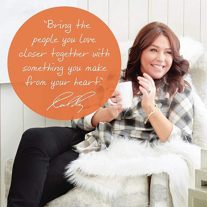 Rachael Ray Yum-o! Bakeware Oven Lovin' Nonstick Loaf Pan, 9-Inch by 5-Inch Steel Pan, Gray with Orange Handles (Pack of 6)