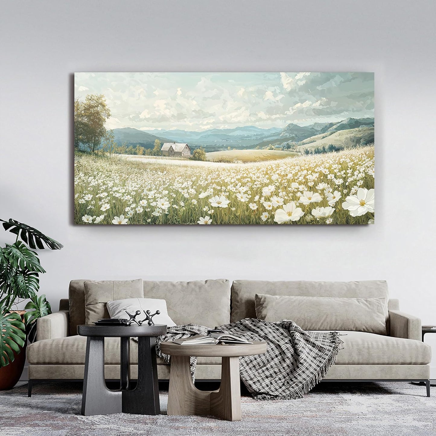 Large Canvas Wall Art Decor Wall Art Pictures for Living Room Canvas Art Wall Decor Nature Oversized Wall Art Prints Vintage Landscape Wall Art Decor Artwork for Walls Home Office Decor 29" X 58"