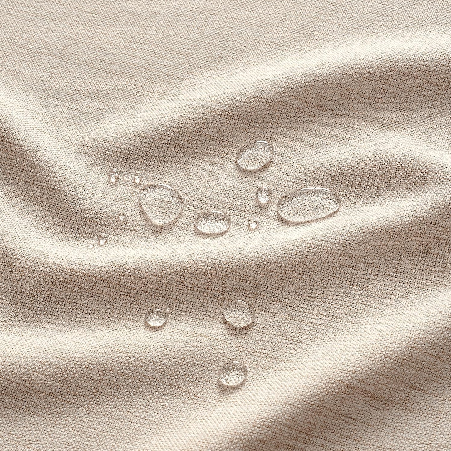 MIULEE Ivory Linen Tablecloth 60x144 Inch Rectangle Table Cloth Waterproof,Stain Resistant & Wrinkle Resistant for Dining Party Wedding