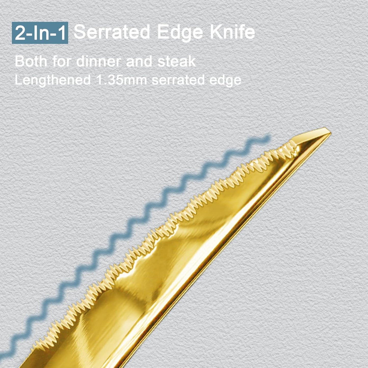 Runfly 20 Piece Hammered Gold Silverware Set, 18/10 Stainless Steel Flatware Set, Modern Kitchen Utensil Set Service for 4, Tableware Set, Cutlery Set Including Fork Spoon and Knife