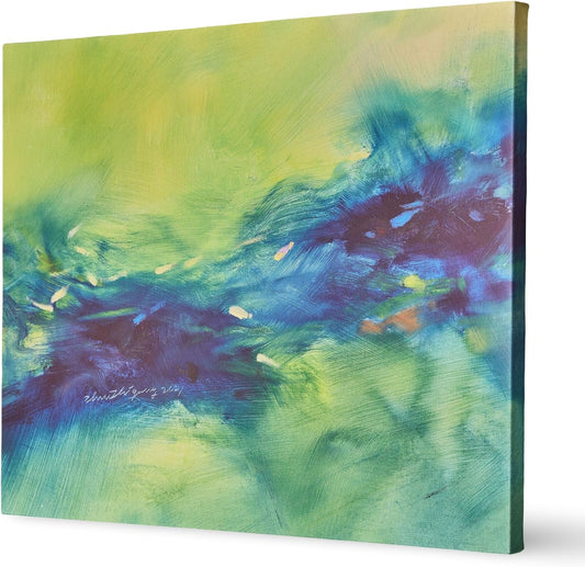 Gloliv Canvas Wall Art for Living Room – Abstract Wall Decor Painting, Artist-Authorized Reproduction Print – Modern Canvas Prints for Office, Bedroom, Bathroom & Kitchen Home Decor 23"x20"