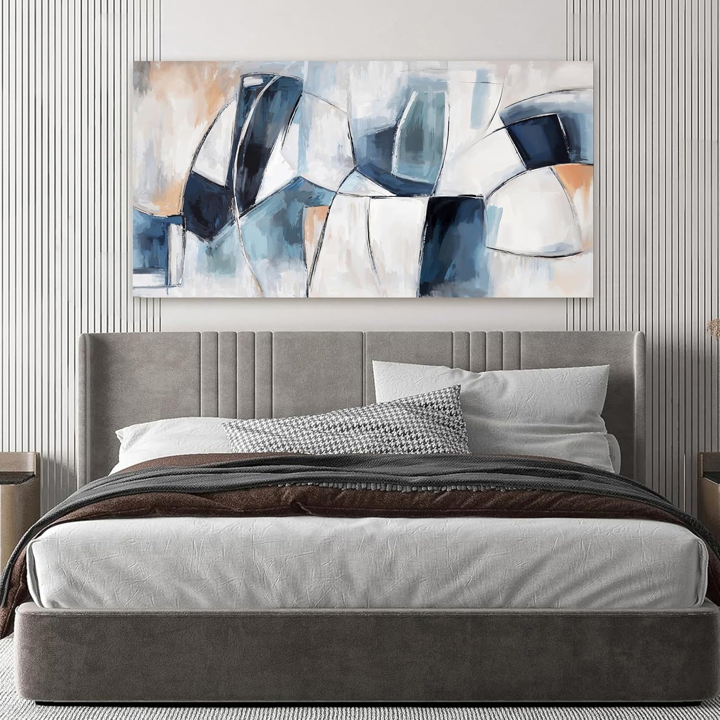 Canvas Wall Art Decor Abstract Wall Art for Living Room Abstract Canvas Art Wall Decor Wall Art Pictures Modern Colorful Wall Art Prints Artwork for Walls Bedroom Office Home Decor 20" X 40"