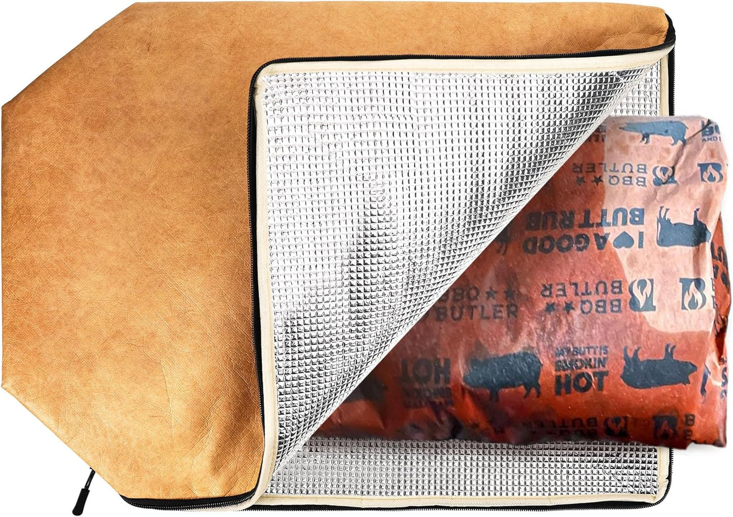 BBQ Blanket, Reusable Meat Insulated Resting Bag for Outdoor BBQ, Smokers and Grilling Ensures The Meat is Tender and Juicy