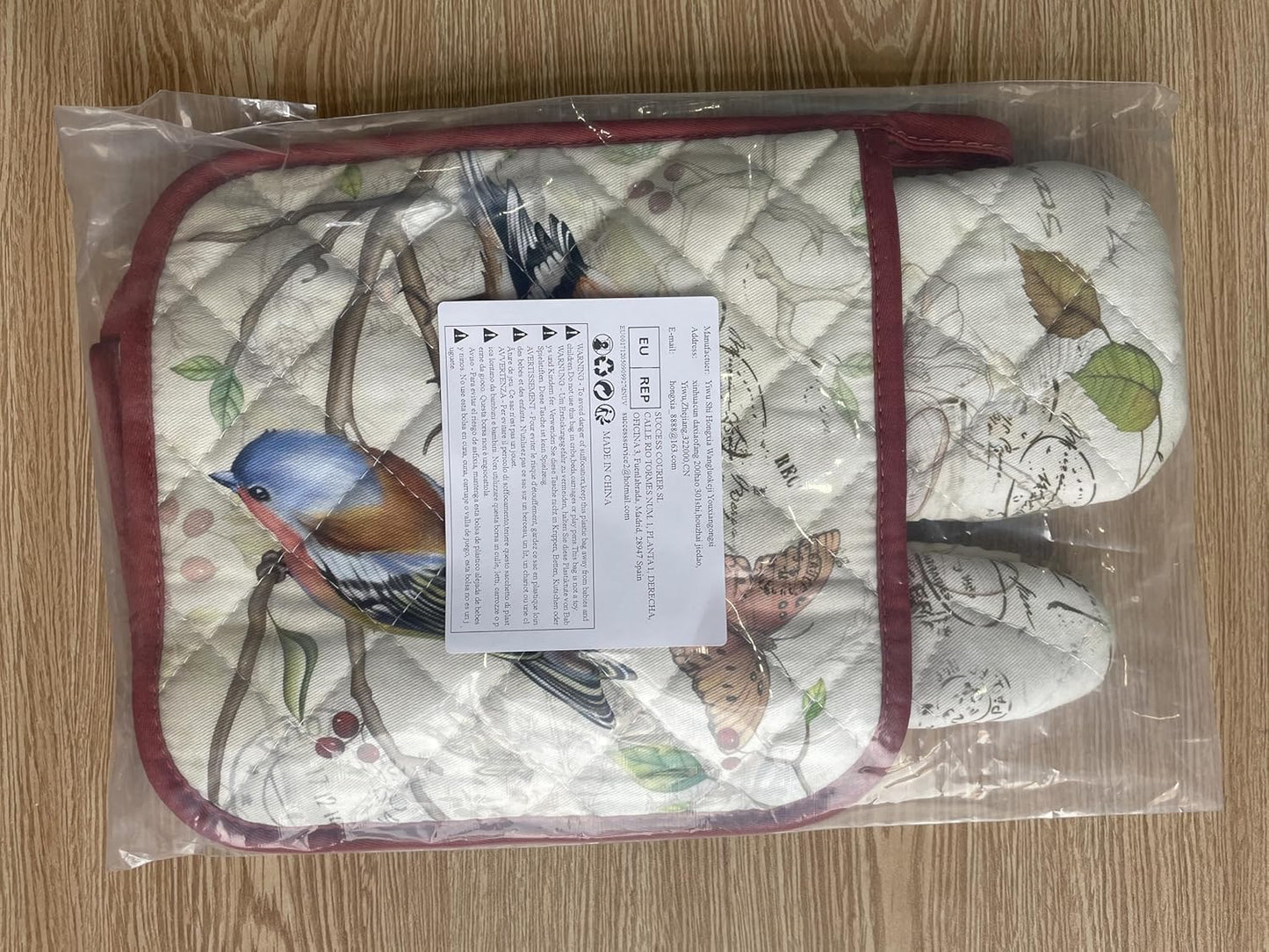 Fall Pumpkin Gnome Oven Mitts and Pot Holders Sets 4Pcs, 100% Cotton Heat Resistant, Extra Long Oven Gloves Potholder for Kitchen Cooking Baking Decoration