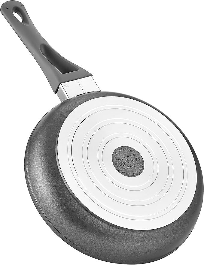 SAFLON Titanium Nonstick 8-Inch and 9.5-Inch Fry Pan Set 4mm Forged Aluminum with PFOA Free Scratch-Resistant Coating from England, Dishwasher Safe