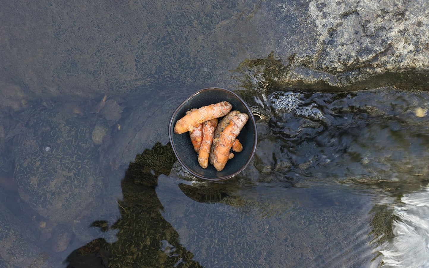 D&V 3 Piece Stōn Porcelain Dinnerware Bowl Set, 7.5" x 3.5", Twilight