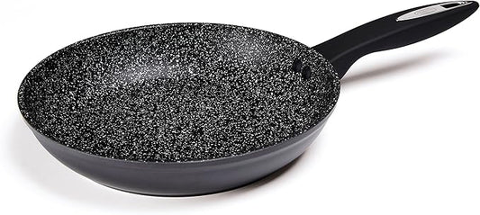 ZYLISS Cookware 9.5" Nonstick Fry Pan - Oven, Dishwasher, Induction and Metal Utensil Safe Cooking - Heavy Duty Forged Aluminum with Sturdy Riveted Handle