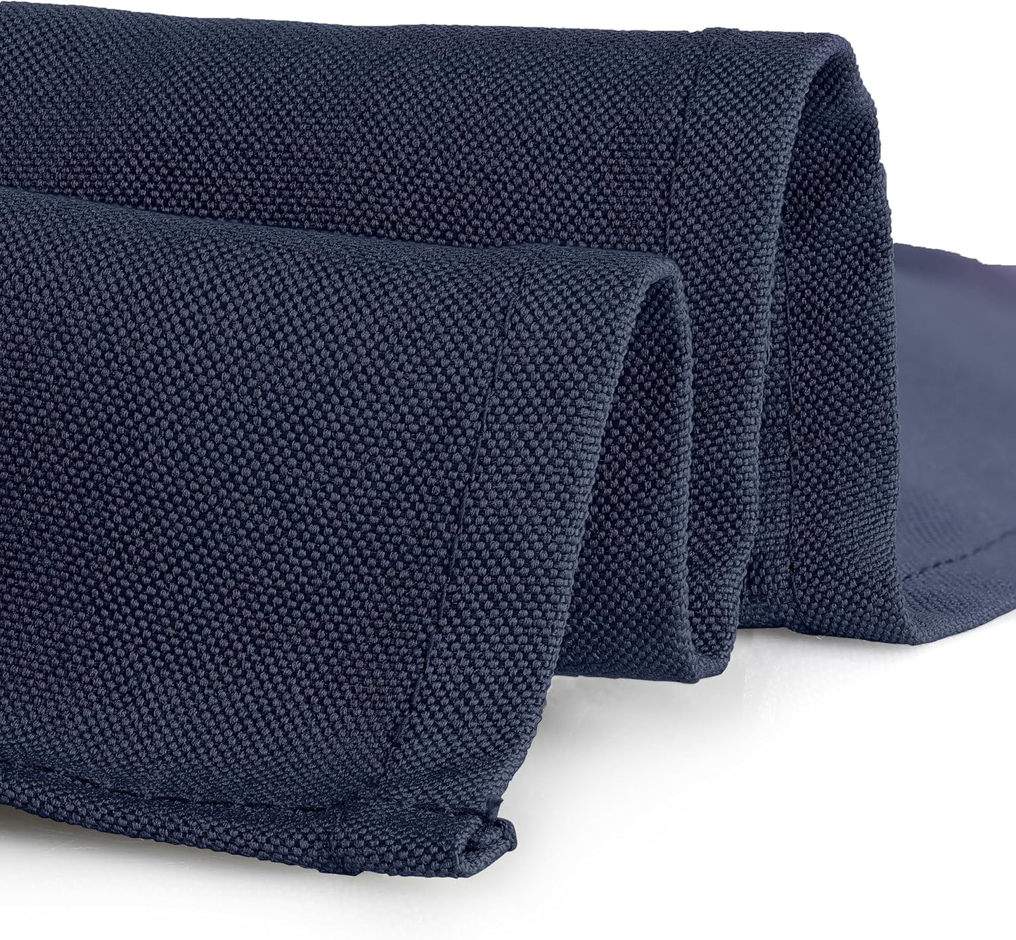 Gee Di Moda Rectangle Tablecloth - 60 x 126 Inch Navy Blue Table Cloth for 8 Foot Rectangle Table - Heavy Duty Washable Fabric - for 8 Ft Buffet Table, Holiday Party, Dinner, Wedding & Baby Shower