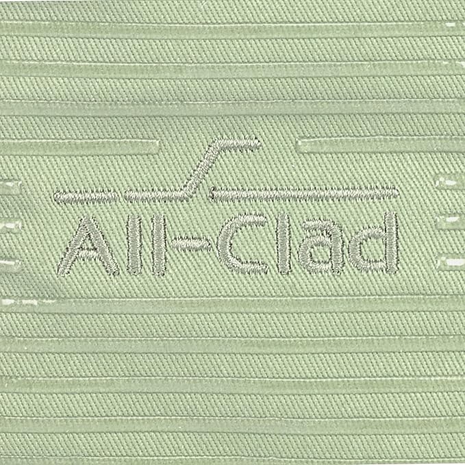 All-Clad Premium Pot Holder & Hot Pad: Heat Resistant to 500 Degrees - 100% Cotton, 10"x6.25" Hot Pad for Kitchen and Barbeque, 4-Pack, Fennel