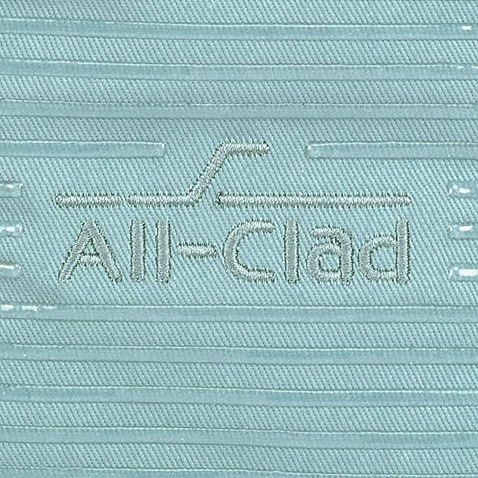 All-Clad Premium Pot Holder & Hot Pad: Heat Resistant to 500 Degrees - 100% Cotton, 10"x6.25" Hot Pad for Kitchen and Barbeque, 4-Pack, Rainfall