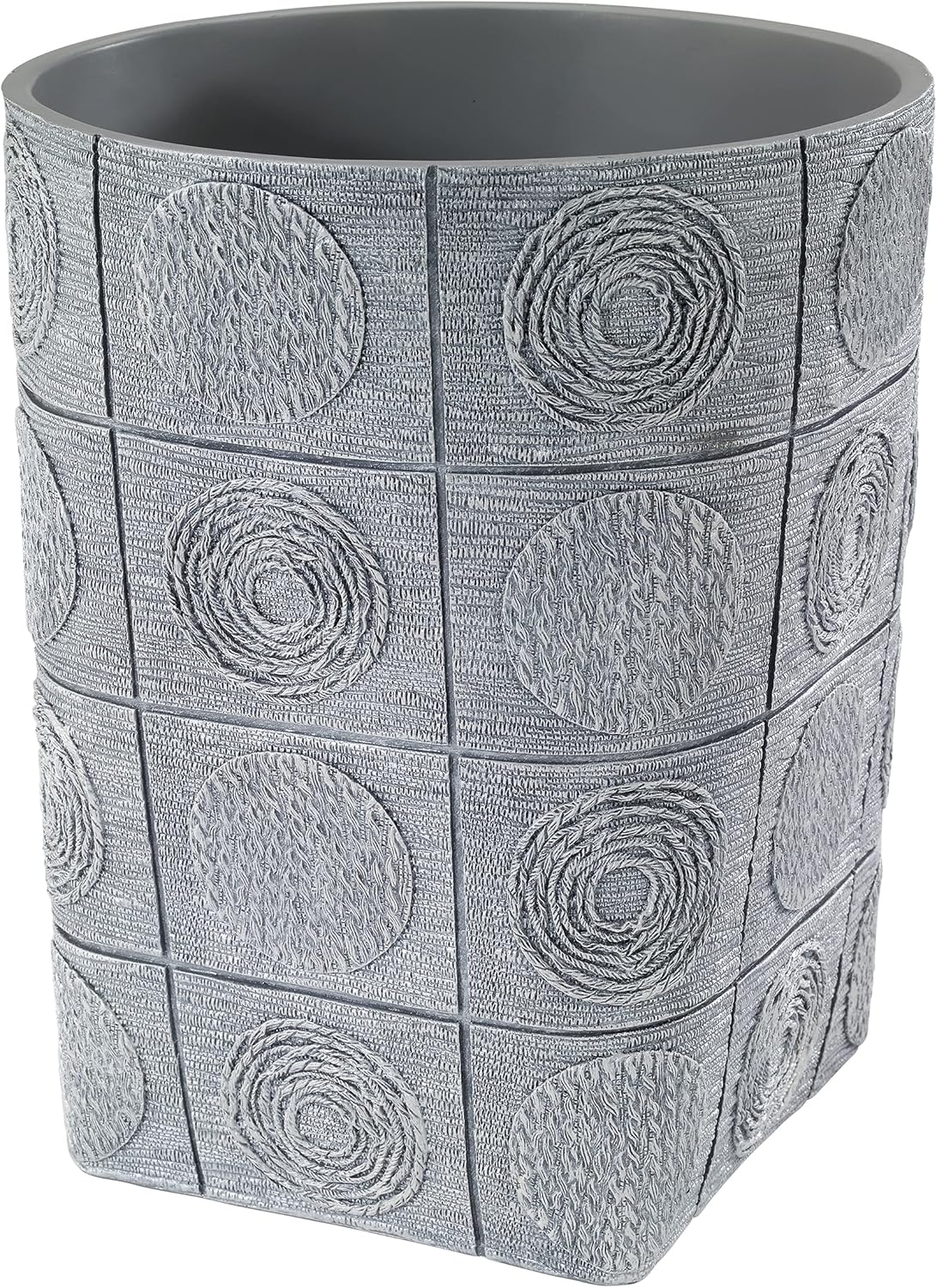 Avanti Linens Galaxy Waste Basket, Silver