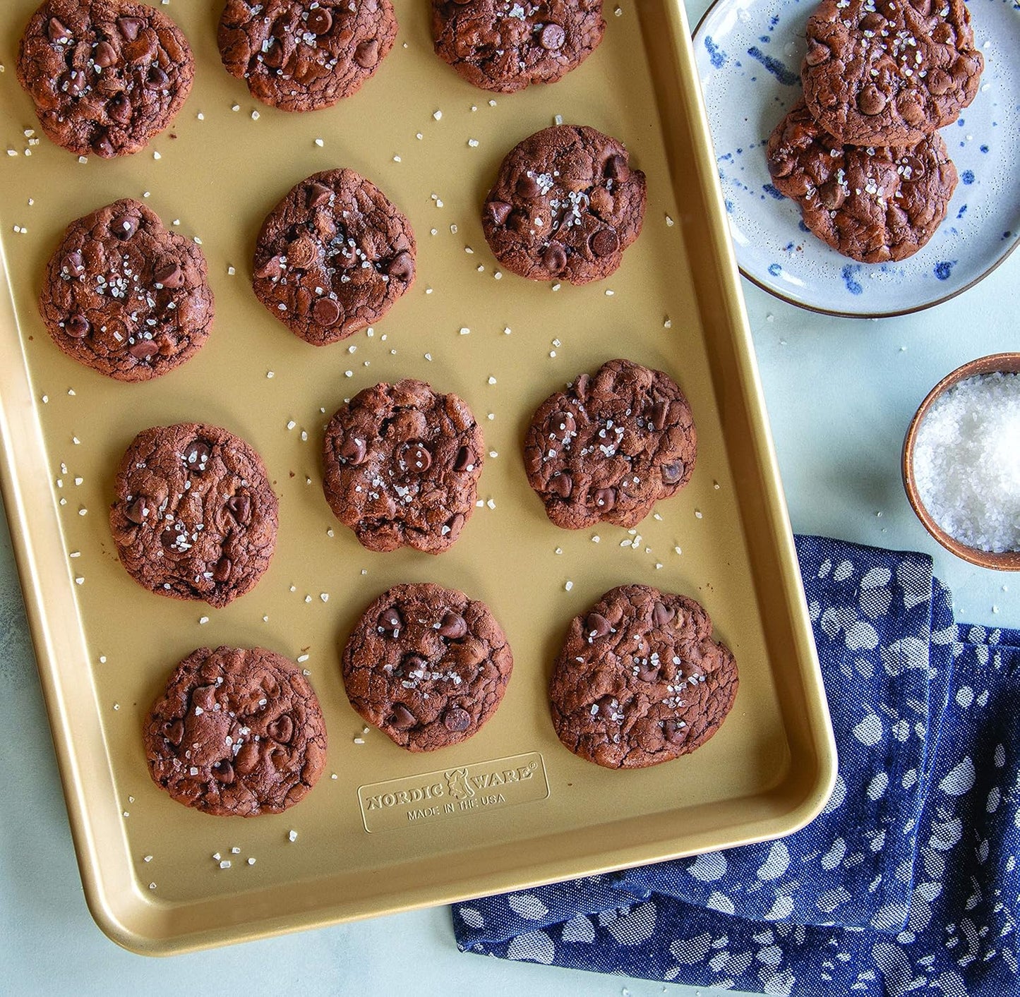 Nordic Ware Naturals Aluminum NonStick Baker's Half Sheet 13" x 18"