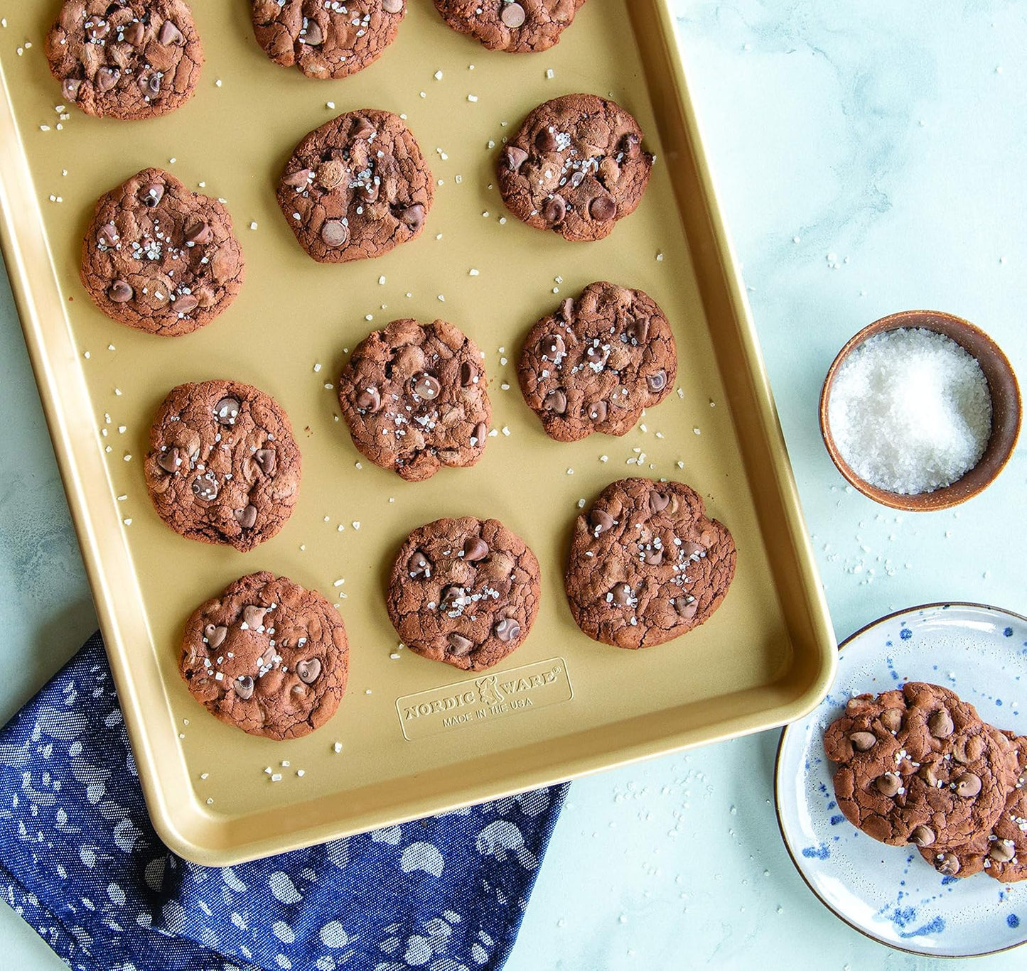 Nordic Ware Naturals Aluminum NonStick Baker's Half Sheet 13" x 18"